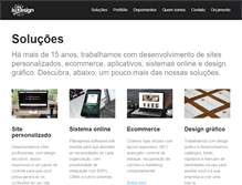 Tablet Screenshot of isdesign.com.br