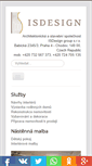 Mobile Screenshot of isdesign.cz